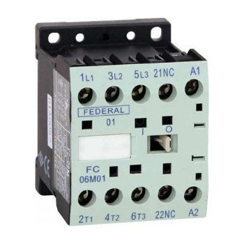 Contattore di potenza - FC40D series - Federal Elektrik - elettromeccanico / 3 poli / 4 poli
