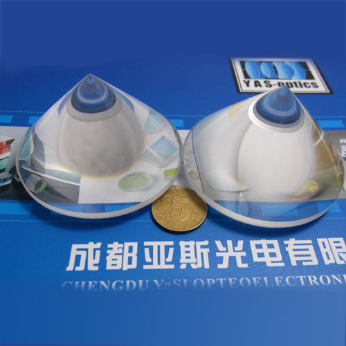 Lente axicon - Sichuan Yasi Optics Co. Ltd - in vetro / in silice fusa / per laser