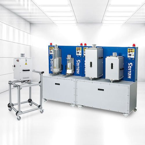Essiccatore ad aria secca - HELIO®MAT - HELIOS Gerätebau für Kunststofftechnik GmbH - per batch / da laboratorio / per granulati plastici