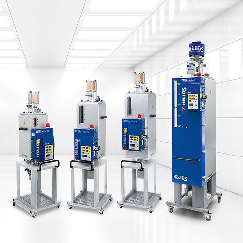 Essiccatore ad aria secca - JETBOXX®stand-alone - HELIOS Gerätebau für Kunststofftechnik GmbH - continuo / per granulati plastici / di pulizia