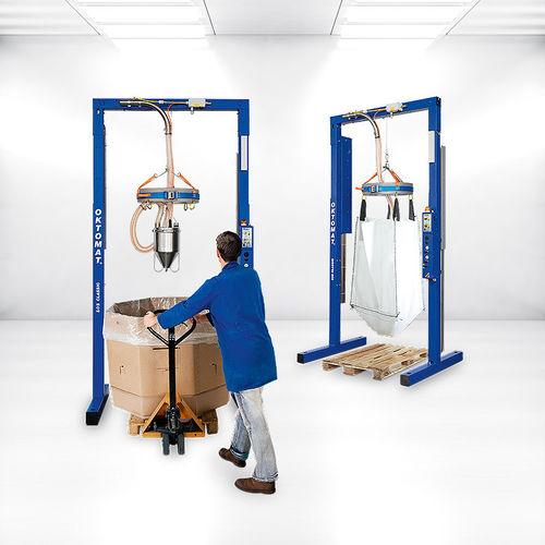 Scaricatore automatico - Oktomat® SOS Classic - HELIOS Gerätebau für Kunststofftechnik GmbH - big bag / svuota big bag / industriale