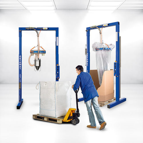 Svuota big-bag per sfuso - Oktomat® ECO Classic - HELIOS Gerätebau für Kunststofftechnik GmbH - a vibrazione / automatico / con dispositivo di sollevamento