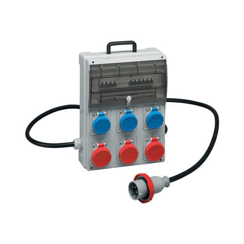 Scatola elettrica attrezzata - 670060 - Palazzoli S.p.A. - modulare / in plastica / per distribuzione elettrica