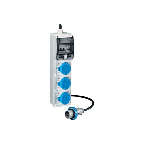 Scatola elettrica attrezzata - 670030 - Palazzoli S.p.A. - modulare / in plastica / per distribuzione elettrica