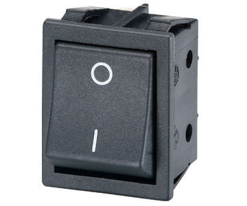 Interruttore a bascula - B4 series - Everel Group S.p.A. - unipolare / ritardante di fiamma / elettromeccanico