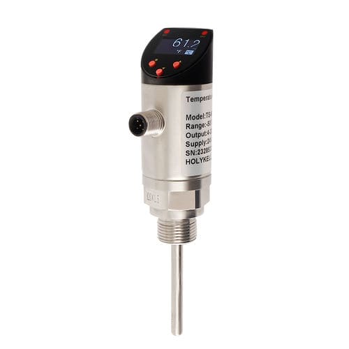 Interruttore di temperatura elettronico - TS401 - Holykell - regolabile / connettore M12 / filettato