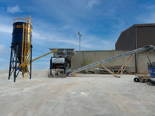 Centrale di betonaggio mobile - MINIMIX-30 - Fabo Crushing Screening & Concrete Plants - compatto