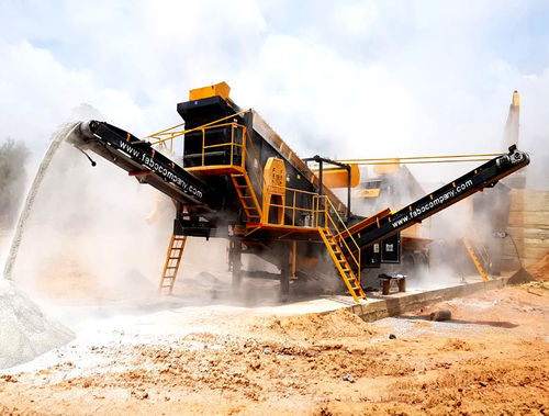 Gruppo di frantumazione e setacciatura a ganascia - MCK-90 STOCK - Fabo Crushing Screening & Concrete Plants - mobile / primario / secondario