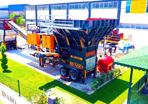 Frantoio a ganascia - MJK-90 - Fabo Crushing Screening & Concrete Plants - mobile / primario