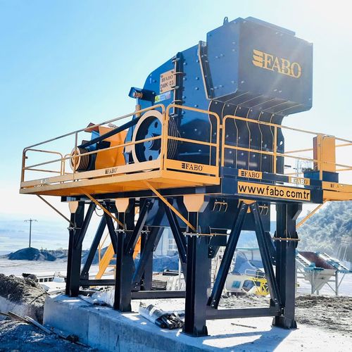 Frantoio a percussione - DMK-03 SERIES 250-350 TPH SECONDARY IMPACT CRUSHER - Fabo Crushing Screening & Concrete Plants - fisso / secondario