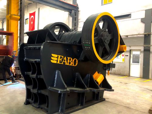 Frantoio a ganascia - CLK-110 SERIES - Fabo Crushing Screening & Concrete Plants - fisso / primario