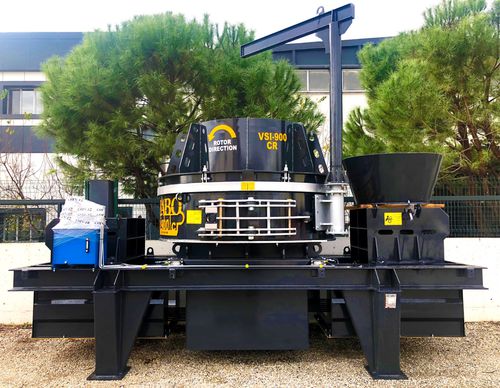 Frantoio a percussione ad asse verticale - VSI-900 - Fabo Crushing Screening & Concrete Plants - fisso / per il settore terziario