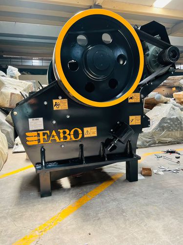 Frantoio a ganascia - CLK-90 series - Fabo Crushing Screening & Concrete Plants - fisso / primario