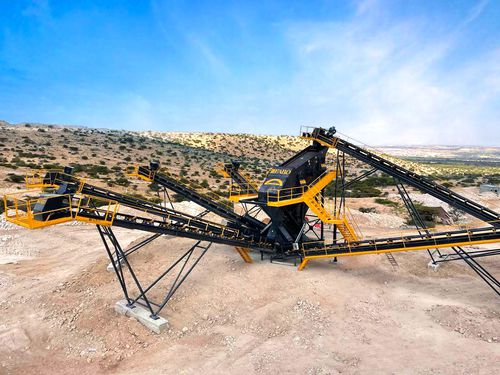 Gruppo di frantumazione e setacciatura fisso - AVA - Fabo Crushing Screening & Concrete Plants - primario / per pietre