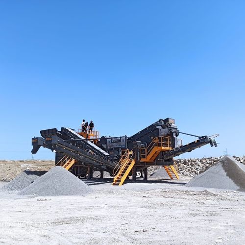 Gruppo di frantumazione e setacciatura a percussione - PRO 90 - Fabo Crushing Screening & Concrete Plants - mobile / per pietra calcarea