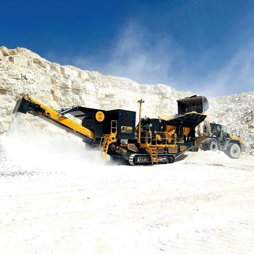 Gruppo di frantumazione e setacciatura a percussione - FTI-130 - Fabo Crushing Screening & Concrete Plants - mobile / cingolato