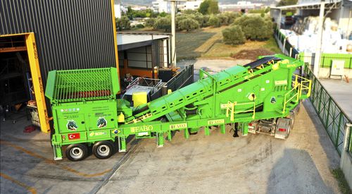 Gruppo di frantumazione e setacciatura mobile - ME 2050 series - Fabo Crushing Screening & Concrete Plants