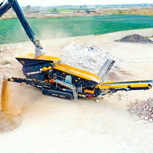 Gruppo di frantumazione e setacciatura mobile - FTB-1550 - Fabo Crushing Screening & Concrete Plants