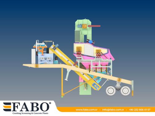 Impianto di produzione d'asfalto stazionario - Fabo Crushing Screening & Concrete Plants