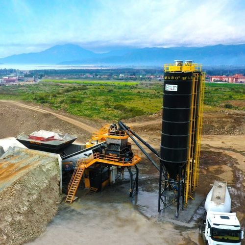 Centrale di betonaggio mobile - TURBOMIX-100 - Fabo Crushing Screening & Concrete Plants - compatto / automatico