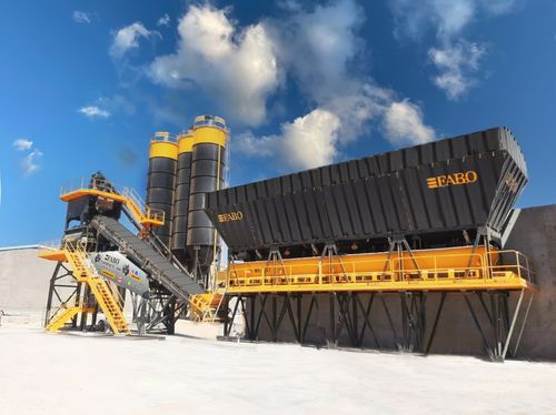 Centrale di betonaggio stazionario - COMPACT-160 Stock - Fabo Crushing Screening & Concrete Plants - compatto