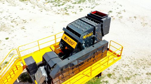 Frantoio a percussione - DMK-02 series - Fabo Crushing Screening & Concrete Plants - fisso / secondario