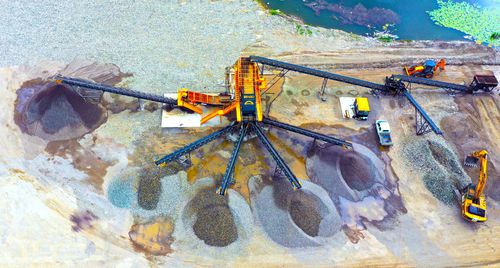 Gruppo di frantumazione e setacciatura fisso - Fabo Crushing Screening & Concrete Plants - per il settore terziario