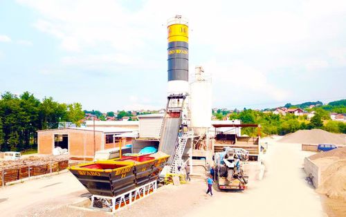Centrale di betonaggio stazionario - Fabo Crushing Screening & Concrete Plants - compatto