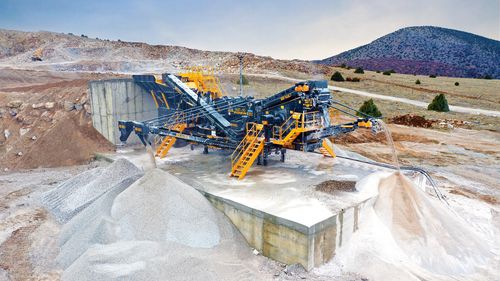 Gruppo di frantumazione e setacciatura a percussione - PRO 90 - Fabo Crushing Screening & Concrete Plants - mobile / primario