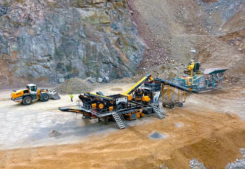 Frantoio a cono - MCC-200 - Fabo Crushing Screening & Concrete Plants - mobile / per materie minerali