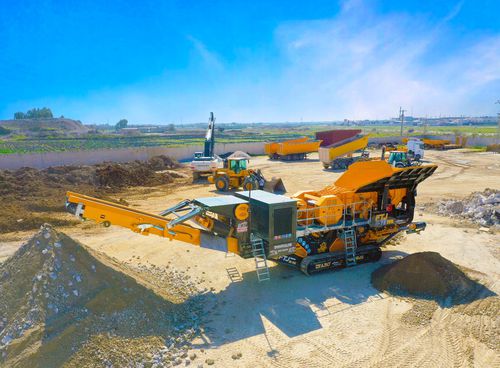 Gruppo di frantumazione e setacciatura a ganascia - FTJ-1175 - Fabo Crushing Screening & Concrete Plants - mobile / cingolato