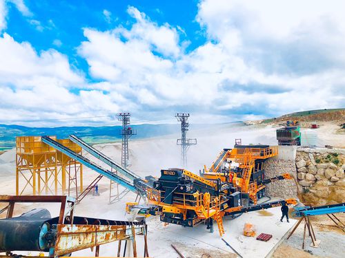 Gruppo di frantumazione e setacciatura a percussione - PRO-150 - Fabo Crushing Screening & Concrete Plants - mobile / per roccia dura
