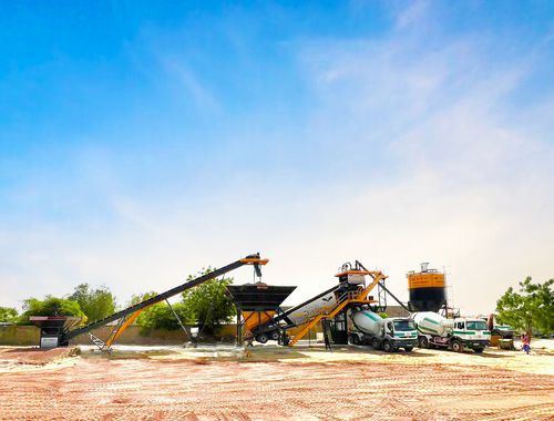 Centrale di betonaggio mobile - TURBOMIX-100 - Fabo Crushing Screening & Concrete Plants