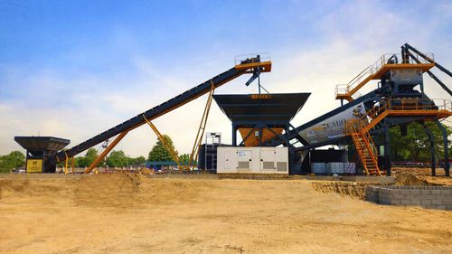 Centrale di betonaggio mobile - TURBOMIX-120 - Fabo Crushing Screening & Concrete Plants - continuo / automatico