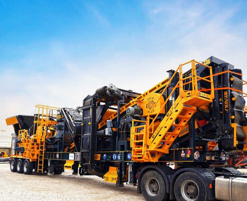 Gruppo di frantumazione e setacciatura mobile - MCK-65 - Fabo Crushing Screening & Concrete Plants - a ganascia / ad alta capacità