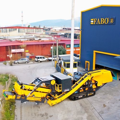 Gruppo di frantumazione e setacciatura a percussione - FTI-130s - Fabo Crushing Screening & Concrete Plants - mobile / compatto / cingolato