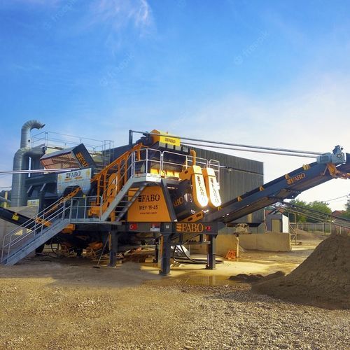 Gruppo di frantumazione e setacciatura mobile - MEY-1645 - Fabo Crushing Screening & Concrete Plants - per la produzione di sabbia