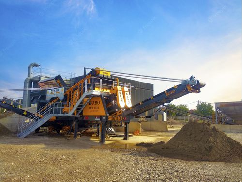 Vaglio per lavaggio - MEY-1645 SAND - Fabo Crushing Screening & Concrete Plants - mobile / a vibrazione / per prodotti sfusi