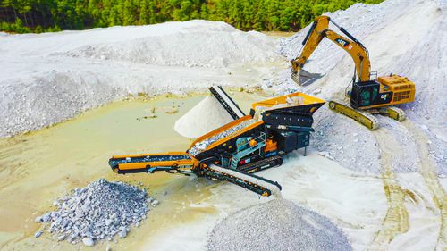 Vaglio sgrossatore mobile - FTB-1550 - Fabo Crushing Screening & Concrete Plants - ad alti carichi