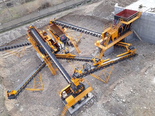 Gruppo di frantumazione e setacciatura fisso - Fabo Crushing Screening & Concrete Plants - a ganascia / ad alta capacità / per roccia dura