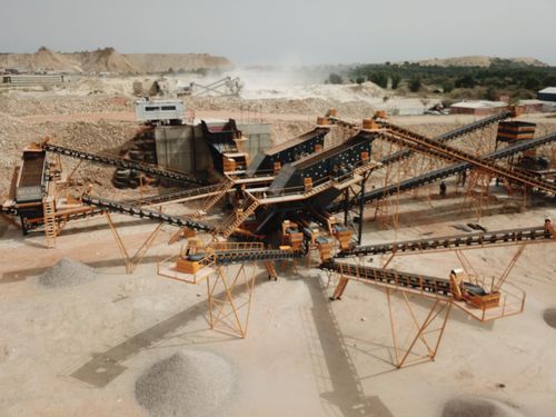Gruppo di frantumazione e setacciatura a cono - Fabo Crushing Screening & Concrete Plants - fisso / primario / ad alta capacità