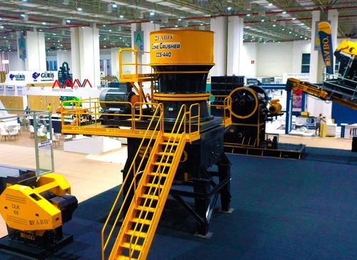 Frantoio a cono - CCS-440 - Fabo Crushing Screening & Concrete Plants - fisso / ad alta capacità / per pietre