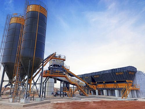 Centrale di betonaggio stazionario - COMPACT-180 - Fabo Crushing Screening & Concrete Plants - automatico / compatto