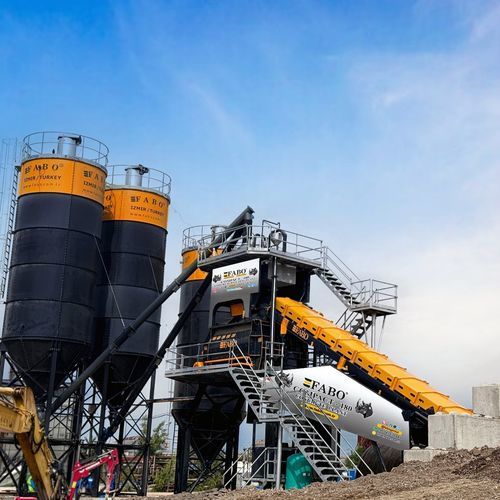 Centrale di betonaggio stazionario - COMPACT-180 - Fabo Crushing Screening & Concrete Plants - automatico / compatto