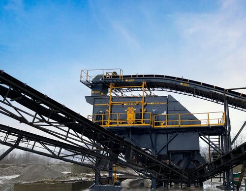Vaglio a vibrazione - HTE 22-60 - Fabo Crushing Screening & Concrete Plants - per prodotti sfusi