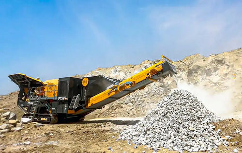Frantoio a ganascia - FTJ-11-75 - Fabo Crushing Screening & Concrete Plants - mobile / con motore diesel / primario