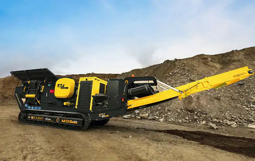 Frantoio a ganascia - FTJ-11-60 - Fabo Crushing Screening & Concrete Plants - mobile / con motore diesel / compatto