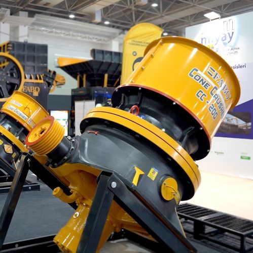 Frantoio a cono - CC-200 - Fabo Crushing Screening & Concrete Plants - fisso / secondario / per materie minerali