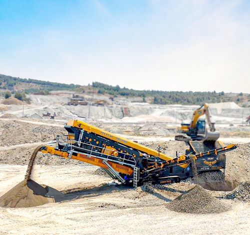 Gruppo di frantumazione e setacciatura mobile - FTS 15-60 - Fabo Crushing Screening & Concrete Plants - compatto / cingolato