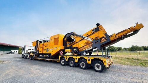 Gruppo di frantumazione e setacciatura a percussione - FTI-110s - Fabo Crushing Screening & Concrete Plants - mobile / compatto / cingolato